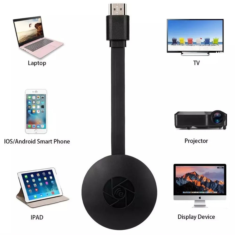 transforme sua tv  2.4G TV Stick 1080P MiraScreen G2 Display Receiver HDMI-Compatible Miracast Wifi TV Dongle Mirror Screen Anycast For Android IOS